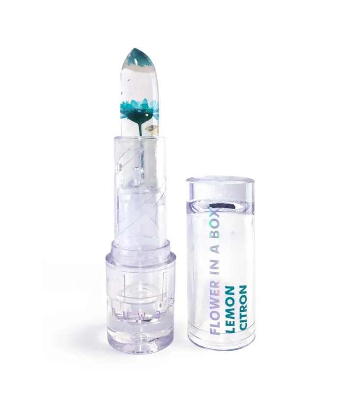 inuwet-rouge_a_levres_brillant-flower_in_a_box_turqoise-citron-1